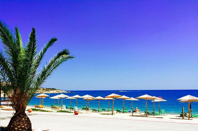 Vilas In The Garden By The Sea Sykia Chalkidikis Bagian luar foto